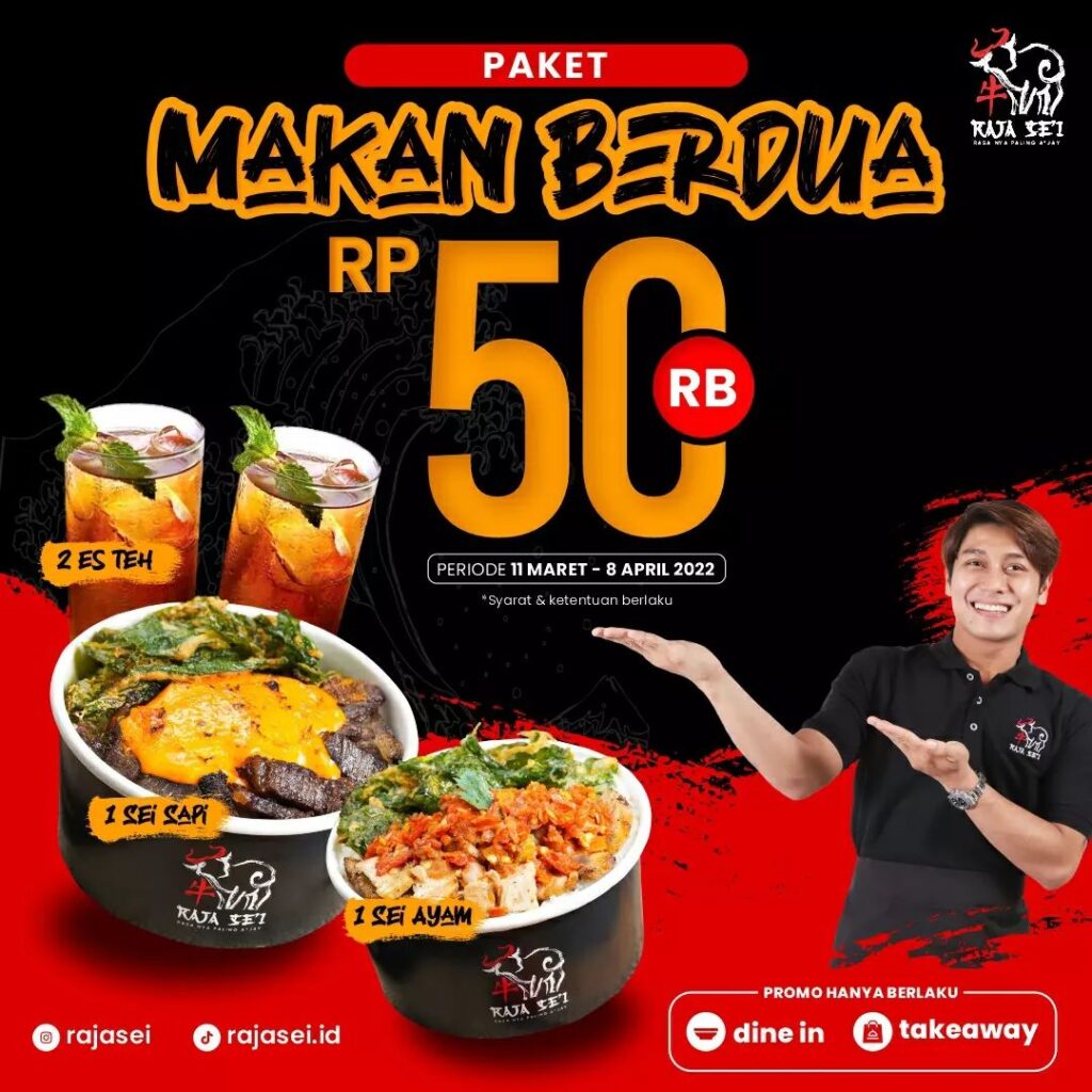 10 Promo Makanan Terkini Bulan April Buat Kamu yang Bokek - Nibble