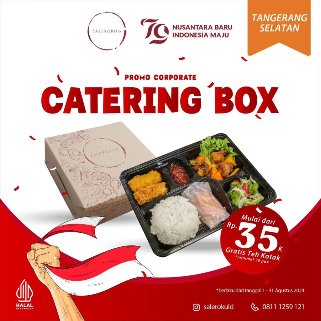 Promo Catering Karyawan Kantor Tangerang Selatan Mulai 35 Ribu
