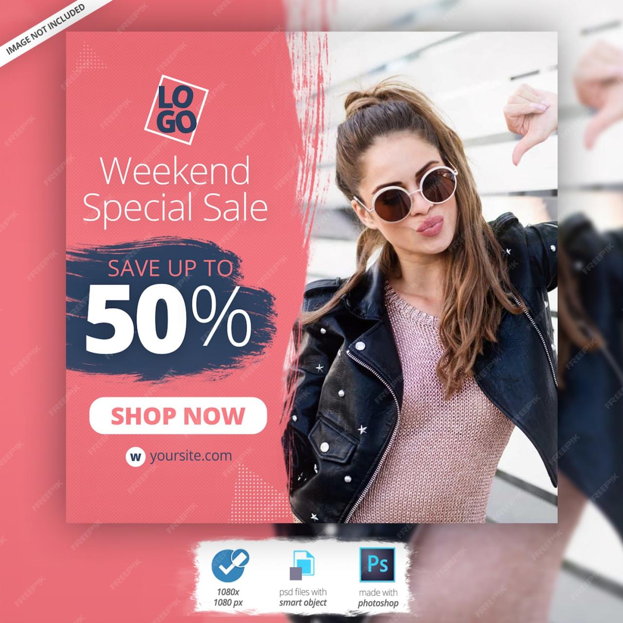 Premium PSD | Fashion Instagram Ads Banner
