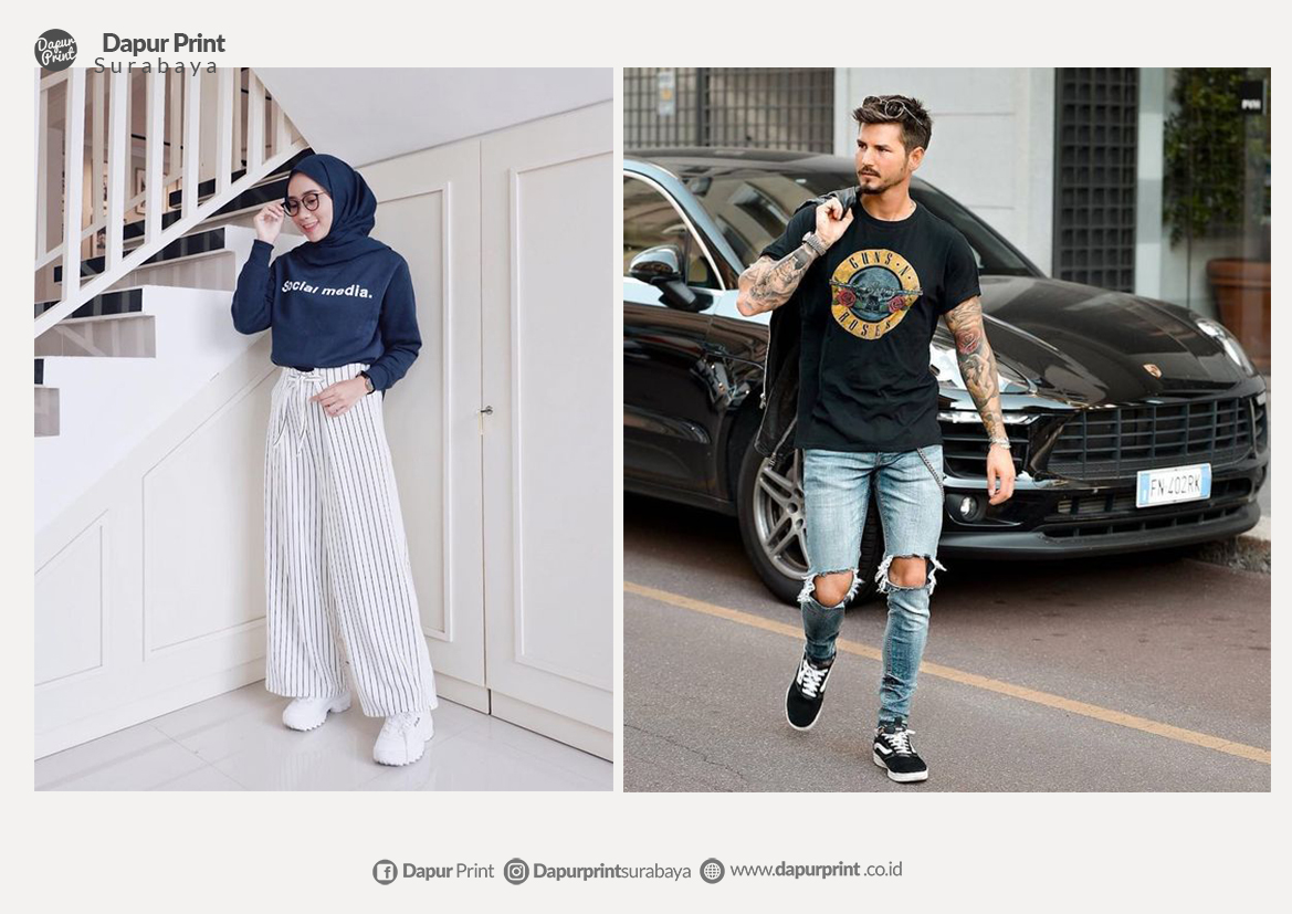 Inspirasi Fashion Style Kekinian Ala Anak Muda Zaman Now - Hai Gadis