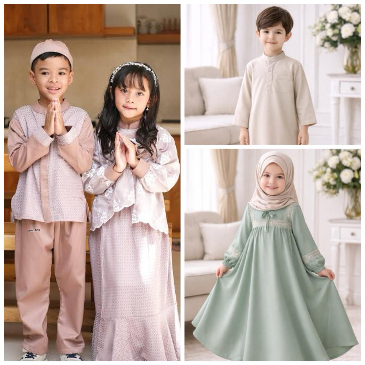 Tren Baju Lebaran Anak 2026: Model Longgar dan Flowy yang Bikin Si ... Tren fashion anak 2026