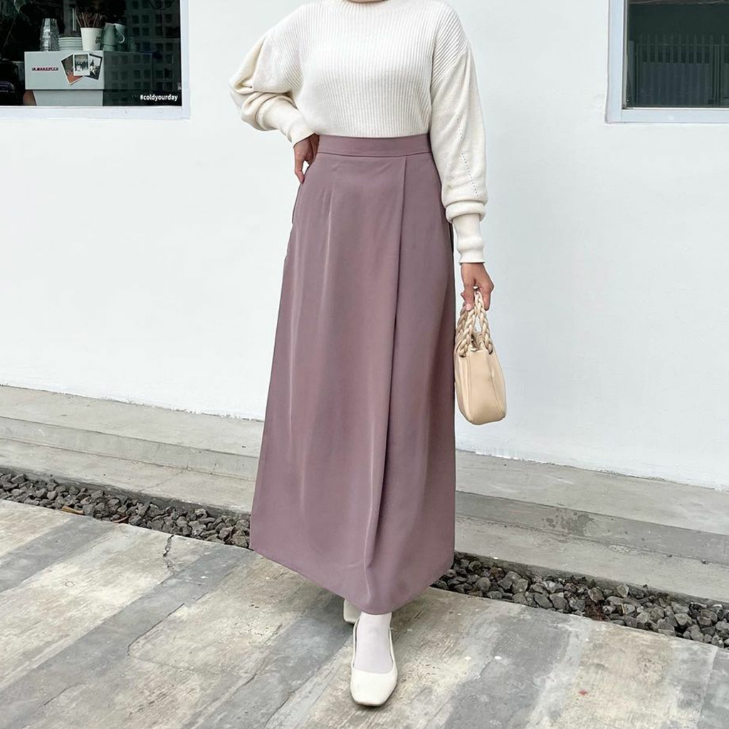 Jual Jennie Skirt - Rok Casual Premium Rok Wanita | Shopee Indonesia Rok premium wanita