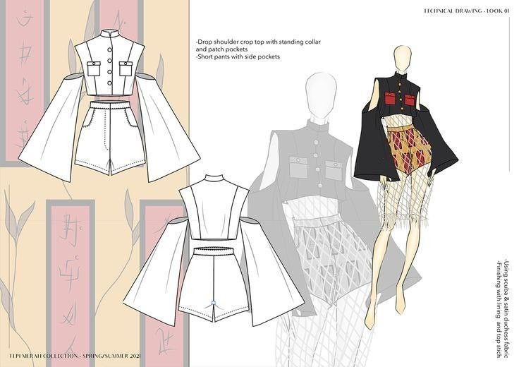 Design fashion | Inspirasi seni, Sketsa, Seni