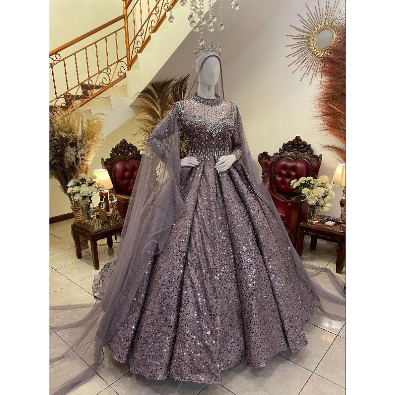 Gaun pengantin mewah