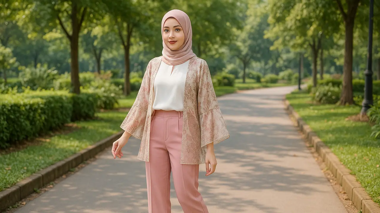 14 Inspirasi Style Hijab Casual Untuk Outfit Sehari-hari - Hai Gadis