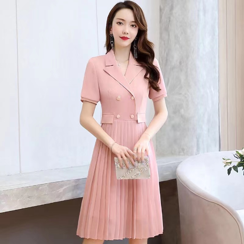 Jual dress wanita korea dress hitam kerja wanita kantor/dress korea ...