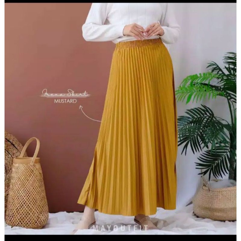 Jual ROK PLISKET PREMIUM//FASHION MUSLIM//ROK HYGET PREMIUM DEWASA ...