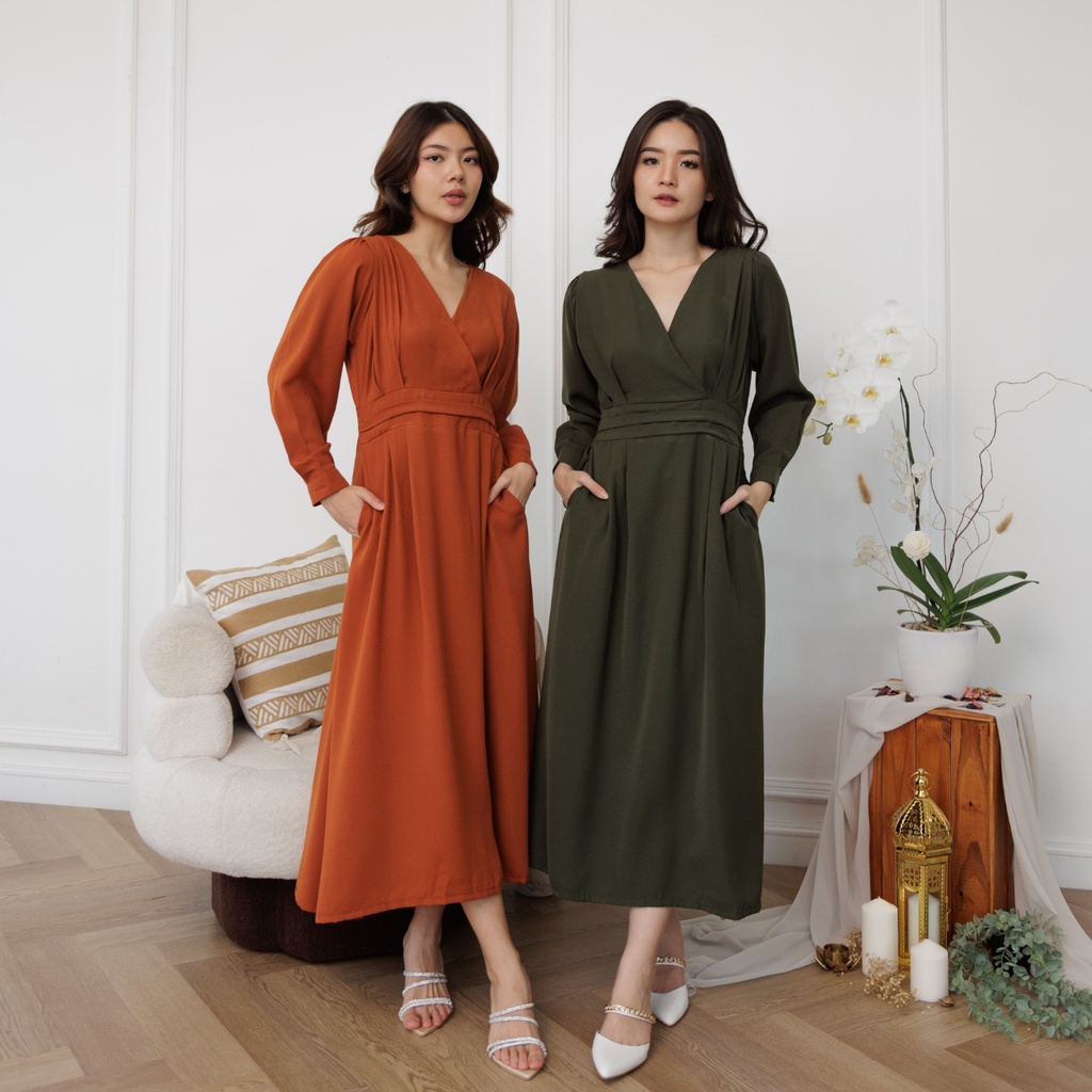 Jual Nayla Dress / Baju Wanita / Dress Kekinian | Shopee Indonesia