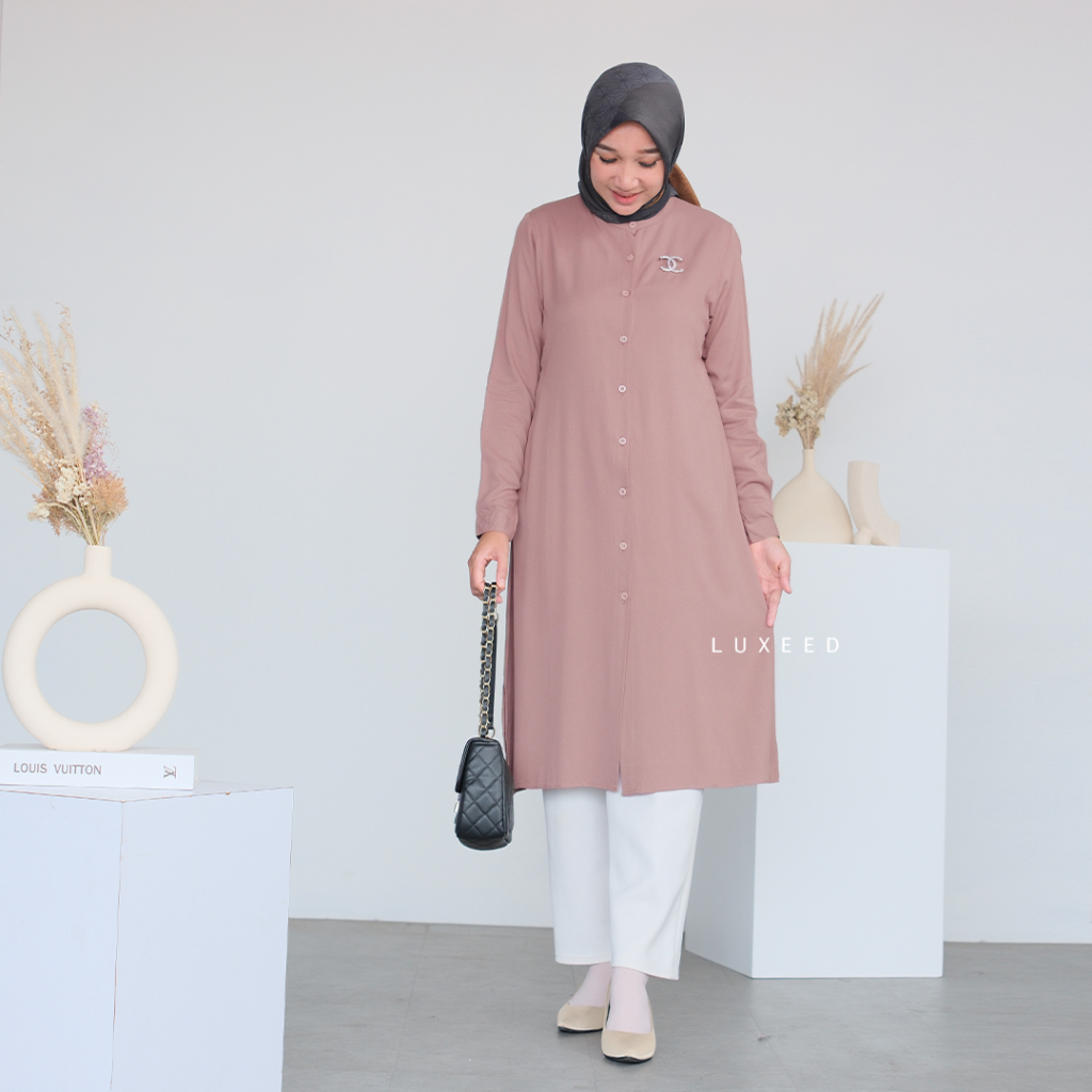 Jual Tunik Wanita Terbaru Tunik Polos Wanita Tunik Twill Rayon Tunik ...