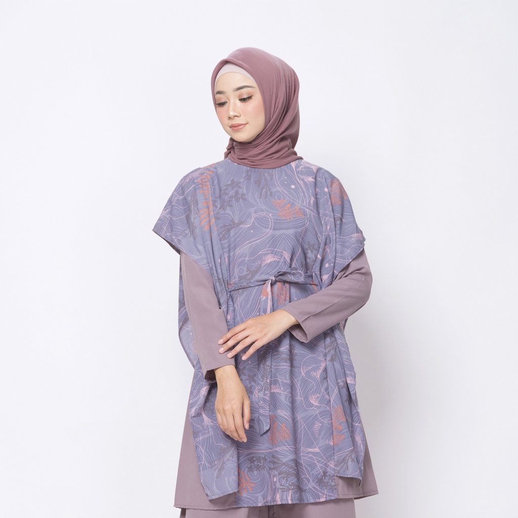 Jual TUNIK MUSLIMAH WANITA // TUNIK CTINKLE AIRFLOW // ATASAN MUSLIMAH ...