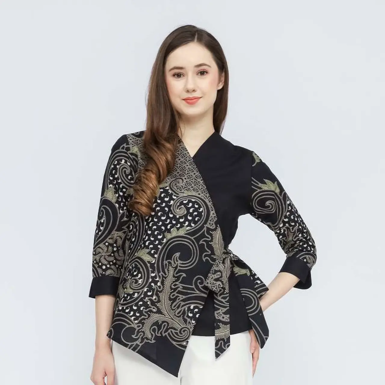 5 Model Baju Batik Kombinasi Kain Polos untuk Wanita Terbaru 5 Model Baju Batik Kombinasi Kain Polos untuk Wanita Terbaru
