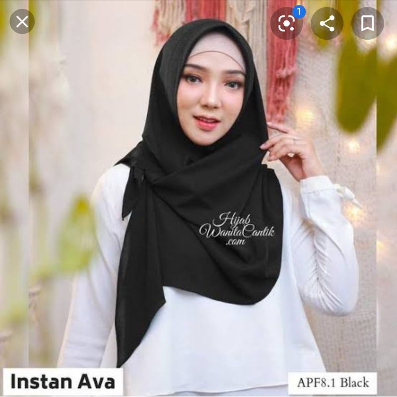 Jual Hijab Instan Ava Original Hijab Wanita Cantik (PreLoved) | Shopee ...