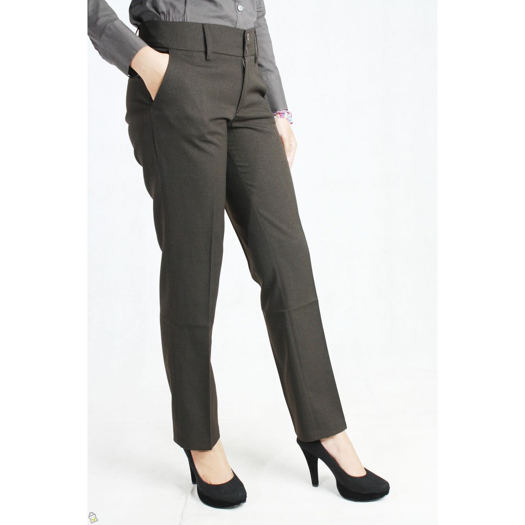 Jual CELANA KANTOR WANITA CELANA KERJA FORMAL BAHAN DASAR KAIN WOLL ...