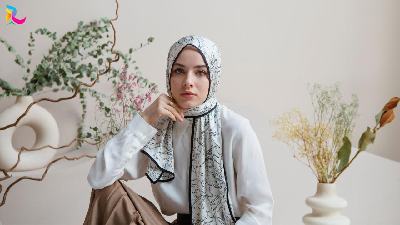Jual Hijab Segi Empat Motif Segi Empat Voal Premium Lasercut Printing ...