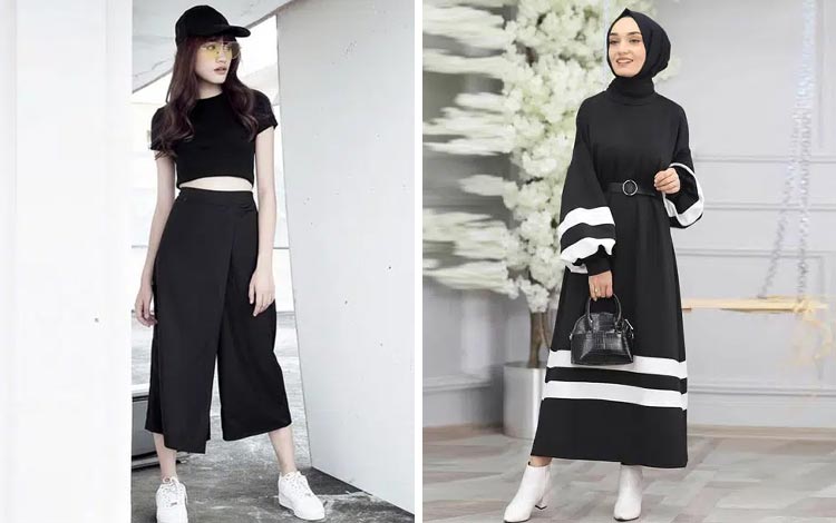 Outfit Cewek | Outfit blouse hijab, Outfit casual wanita, Outfit rok jeans