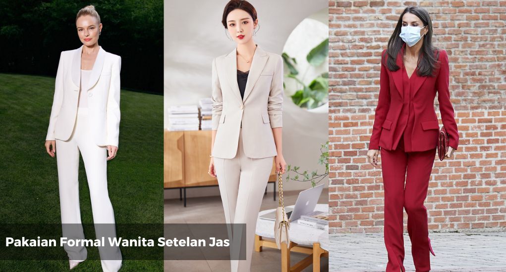 pakaian formal wanita ke pejabat - Rose Brown pakaian formal wanita ke pejabat - Rose Brown