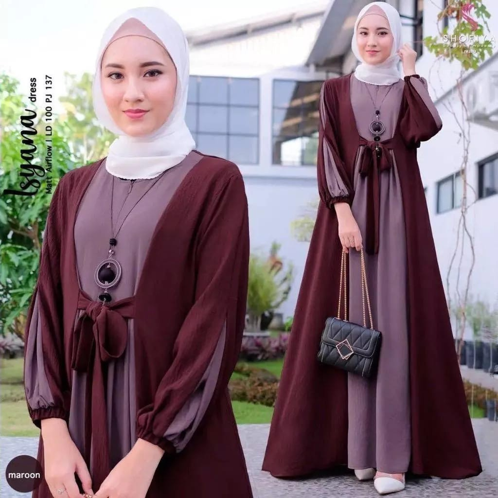 Jual Baju Gamis Dress Wanita Cewek Dewasa Remaja Anak Muslim Busui ...