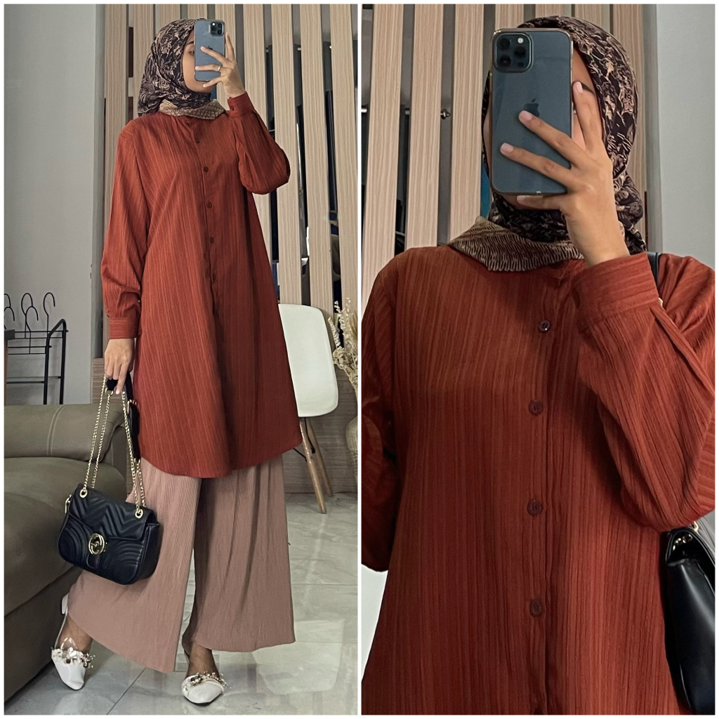 Jual LADY tunik by ZALFA OUTFIT / Baju Atasan Wanita muslim Tunik kerja ... Jual LADY tunik by ZALFA OUTFIT / Baju Atasan Wanita muslim Tunik kerja ...