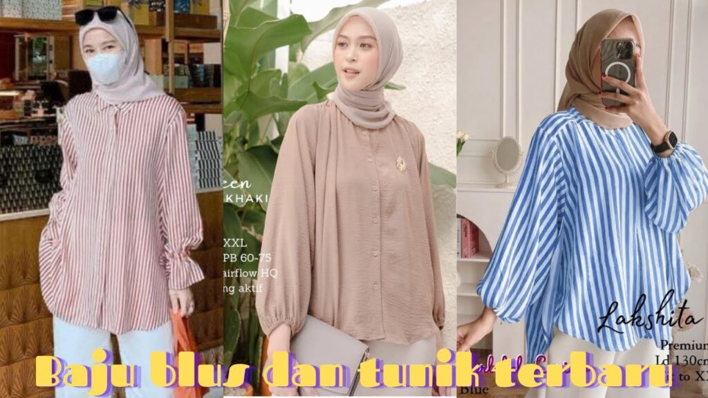 18 Model Baju Atasan Wanita Lengan Panjang Terbaru 2022 - Hai Gadis