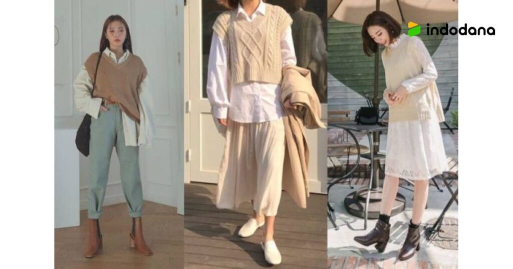 10 Inspirasi Outfit Kantor Wanita Kekinian Ala Korea - Indodana ...