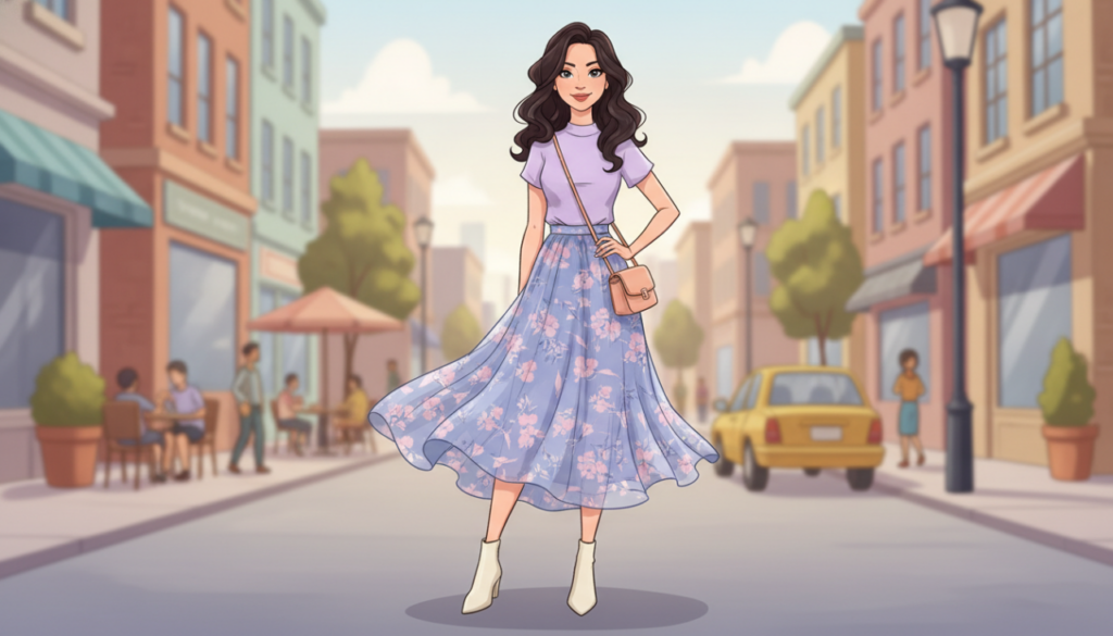 Rok wanita modern