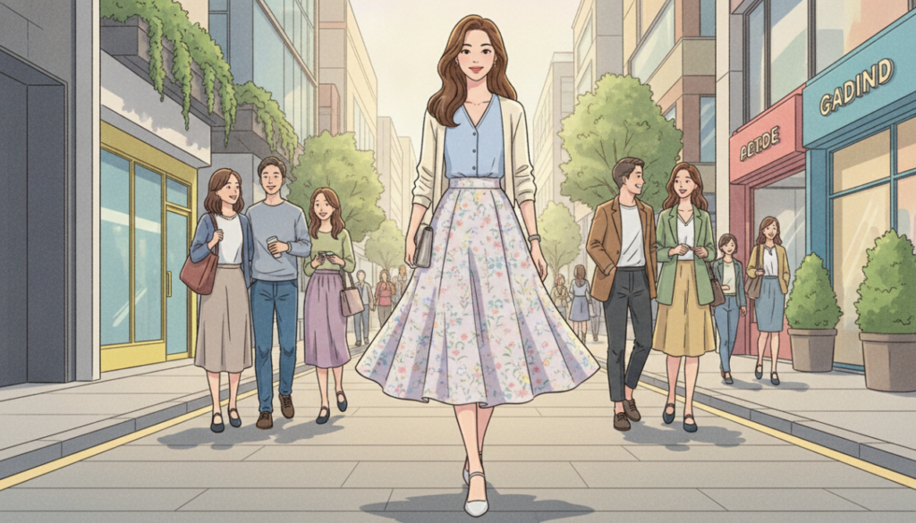 Rok wanita korea
