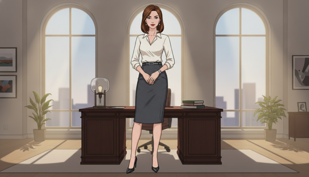 Rok formal wanita