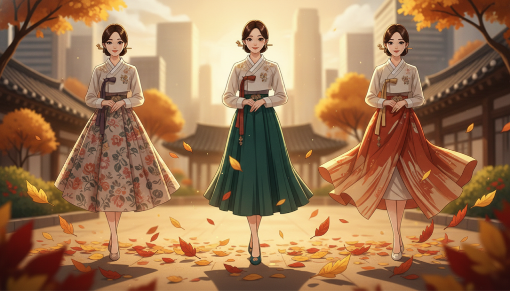 Rok wanita korea