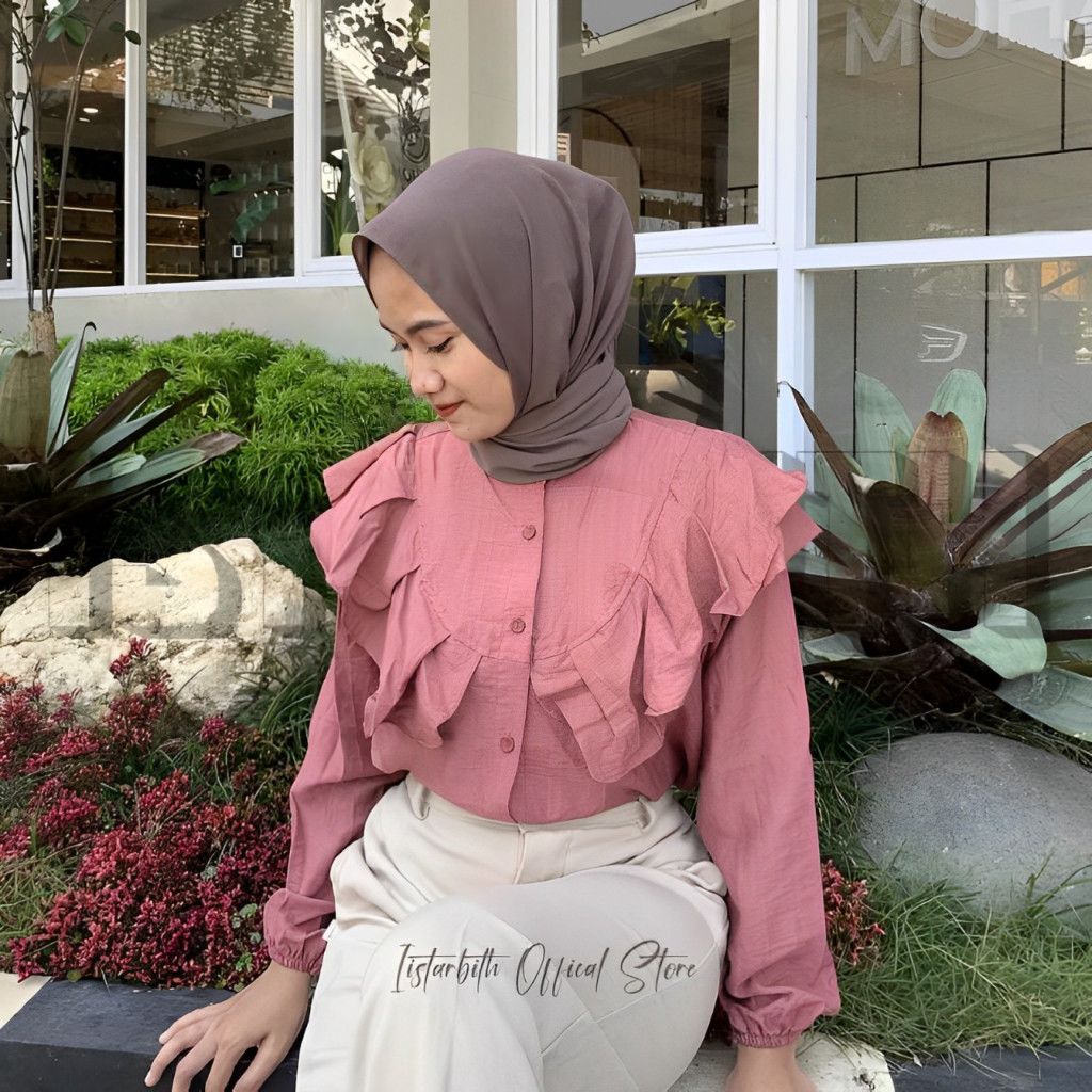 Jual blouse wanita korean style/baju wanita lengan panjang/kemeja ... Jual blouse wanita korean style/baju wanita lengan panjang/kemeja ...
