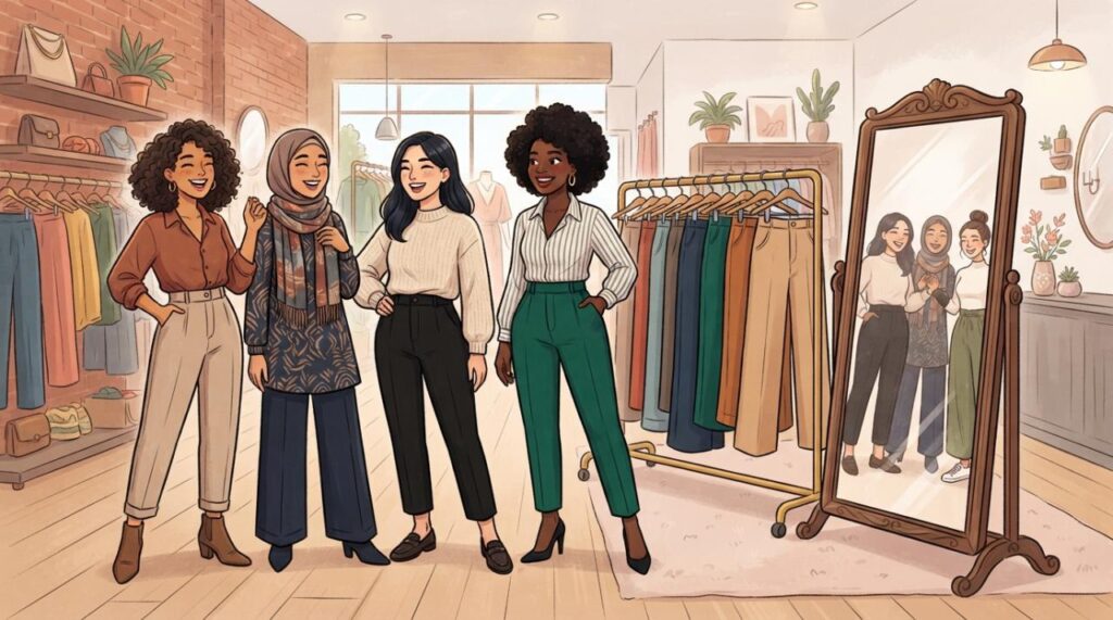 Celana wanita trendy