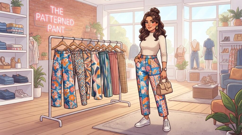 Celana wanita motif